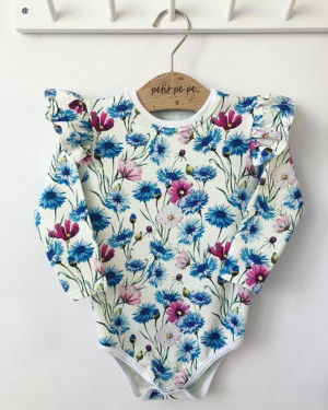 Body z dresówki - chabry