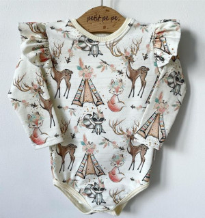 Body z dresówki - Boho girl