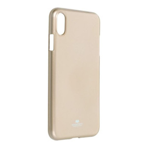 Futerał Jelly Mercury do Iphone XS Max - 6,5 złoty