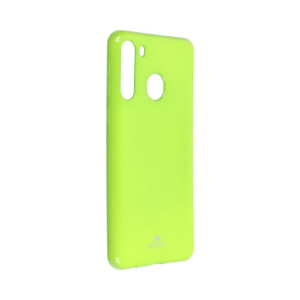 Futerał Jelly Mercury do Samsung Galaxy A21 limonka