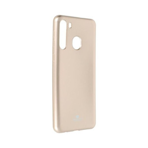 Futerał Jelly Mercury do Samsung Galaxy A21 złoty