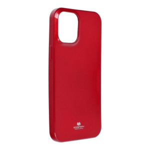 Futerał Jelly Mercury do IPHONE 12 PRO MAX czerwony