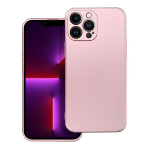 Futerał METALLIC do IPHONE 13 PRO MAX różowy