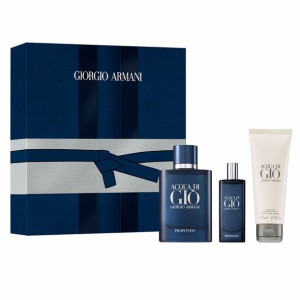 Acqua di Gio Profondo zestaw woda perfumowana spray 75ml + woda perfumowana