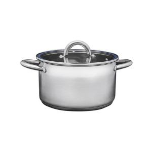 garnek nierdzewny WINSTON 5,8 litra z pokrywką 24cm GALICJA