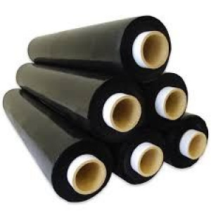 Folia Stretch Czarna 3 Kg Strecz Kryjąca 3kg 10szt