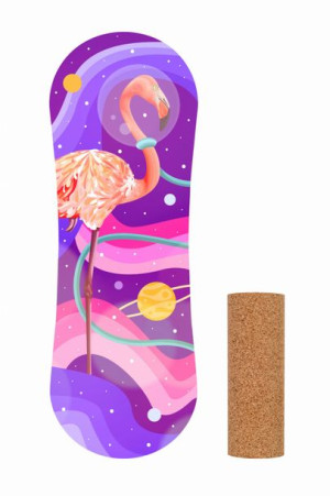 Trickboard Balance Board Large Flamingo (wałek korkowy)