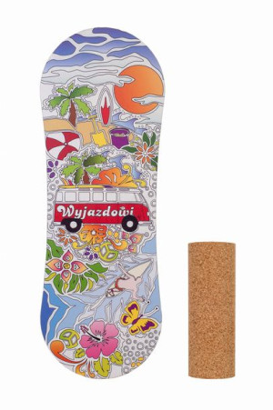 Trickboard Balance Board Large Shaka (wałek korkowy)