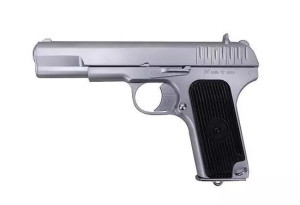 Replika gazowa pistoletu SR-33 - srebrny