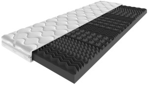 Venerdi Black Topper 180 x 200 – materac masujący nawierzchniowy 7 cm