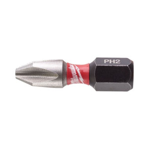 Końcówka Wkrętakowa Udarowa 'milwaukee' Shockwave Ph2 25mm (25szt.)