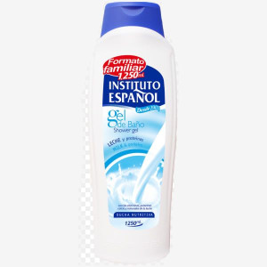 Instituto Espanol, żel pod prysznic z mlekiem i białkami, 1250 ml