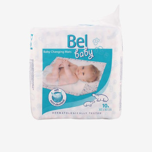 Bel Baby, Podkłady do przewijania, 60x60 cm, 10 szt.