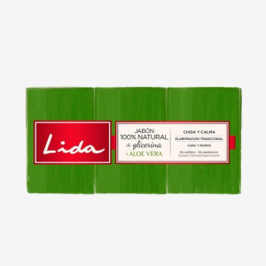 Lida Mydło naturalne glicerynowe 3x175g