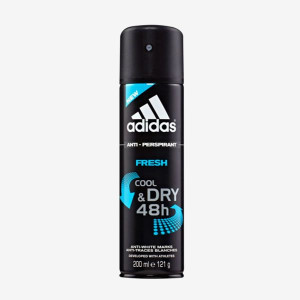 Adidas, Cool&Dry, dezodorant w sprayu Fresh, 200 ml