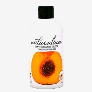 Naturalium Szampon i odżywka do włosów brzoskwinia 400ml