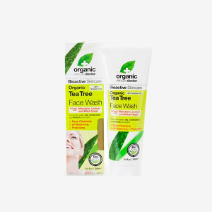 Dr Organic Tea Tree Płyn do mycia twarzy 200ml
