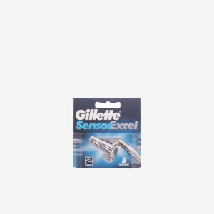 Gillette, Sensor Excel, ostrza wymienne do maszynek do golenia, 5 szt.