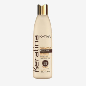 Kativia, szampon keratynowy do włosów, 250 ml