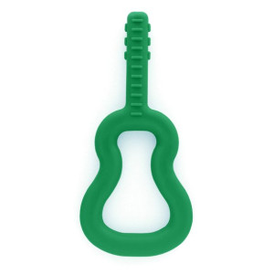 Gryzak Logopedyczny Terapeutyczny Gitara Ciemno-Zielony Twardy