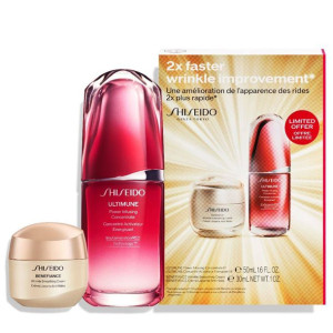 SHISEIDO - Zestaw Power Wrinkle Smoothing Set Benefiance Wrinkle Smoothing