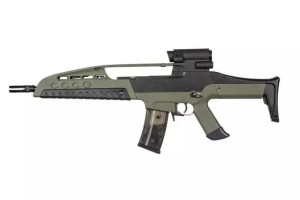 Replika karabinka SR8-2 - oliwkowa