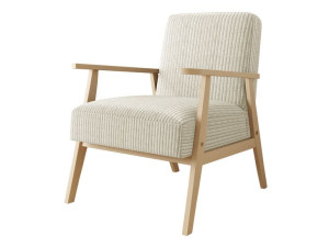 FOTEL tapicerowany Retro Sztruks w stylu vintage