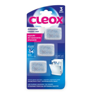 Kapsułki do czyszczenia zmywarki - CLEOX 3szt