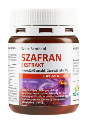 Sanct Bernhard Szafran Ekstrakt (60 kaps.)