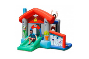 Dmuchany domek ze zjeżdżalnią - Party House HappyHop