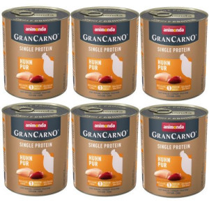 ANIMONDA GranCarno Single Protein z Kurczakiem 6x800g