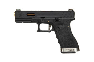 Replika pistoletu G Force G17 T1 -Czarny/ Złoty