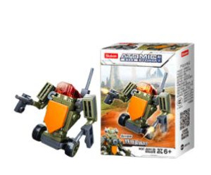 KLOCKI SLUBAN B0913B Mini Robot B Atomic Uprising Storm 37 El.
