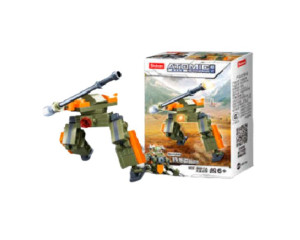 KLOCKI SLUBAN B0913A Mini Robot A Atomic Uprising Storm 40 El.