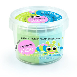 BAYABELLE KIDS - Ciastolina DUO Gruszka Guma balonowa 100 g z niespodzianką