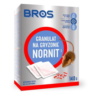 BROS Granulat na gryzonie trutka NORNIT w saszetkach 140g