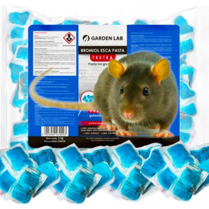 Bromiol Esca trutka pasta na myszy szczury gryzonie wanilia worek 1kg