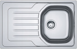 Zlewozmywak stalowy Franke OLN 611-79 Onda 79x50cm