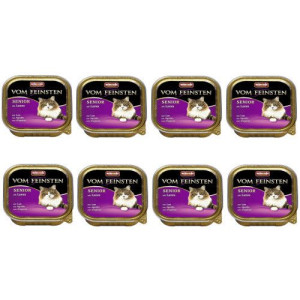 Animonda Vom Feinsten Cat Senior z jagnięciną 8x100g
