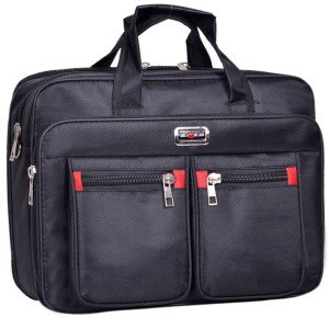Torba Na Laptopa Czarna 15,6 Etui Pasek 0394