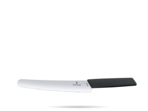 Nóż do chleba czarny 22 cm Swiss Modern VICTORINOX