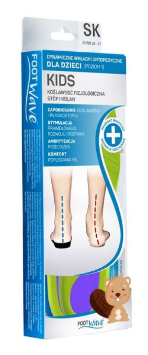 FootWave Wkładki KIDS 2XSK (26-27)