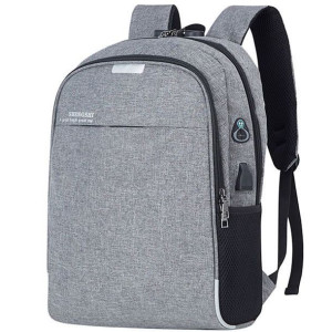 Lekki Plecak Antykradzieżowy Na Laptop Port Usb 15.6" 1811
