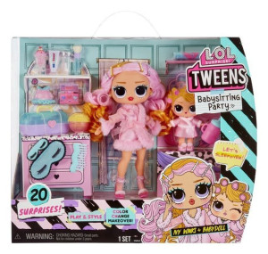 L.O.L. Surprise TWEENS Lalka Ivy Winks + Babydoll MGA