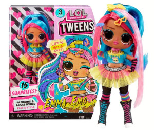 L.O.L. Surprise TWEENS Lalka EMMA EMO seria 3 MGA