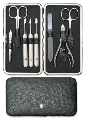 Cążki Nożyczki Zestaw Do Manicure Solingen 7802 P N-matt