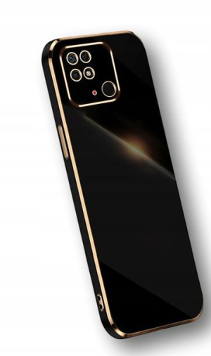 Etui XINLI Gold do Xiaomi Redmi 10C - Czarny