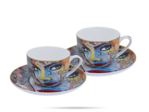 2 Filiżanki 225ml ze spodkami Loui Jover Carmani