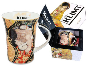 Kubek porcelanowy 350 ml Kolaż KLIMT CARMANI