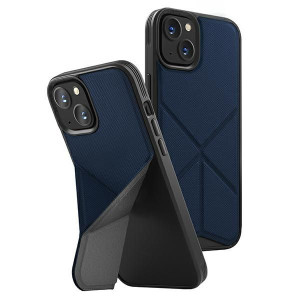 Etui UNIQ Transforma Apple iPhone 14 Plus Magclick Charging niebieski/elect